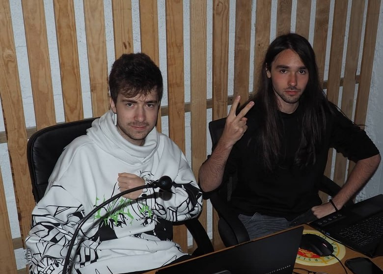 Delunado (right) and Aviss (left) at Bitsommar 2021